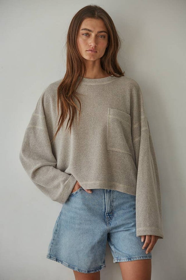 トップス THE TOE : MARYLEBONE SWEATSHIRT Marylebone Sweatshirt – THE TOÉ